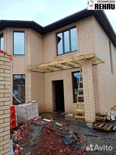 Rehau. Пластиковые окна,остекление домов коттеджей