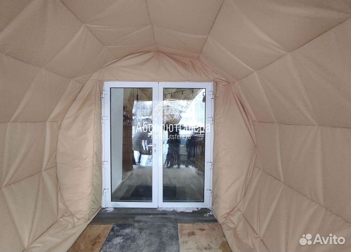 Геокупол шатер D10 зимний глемпинг сафари