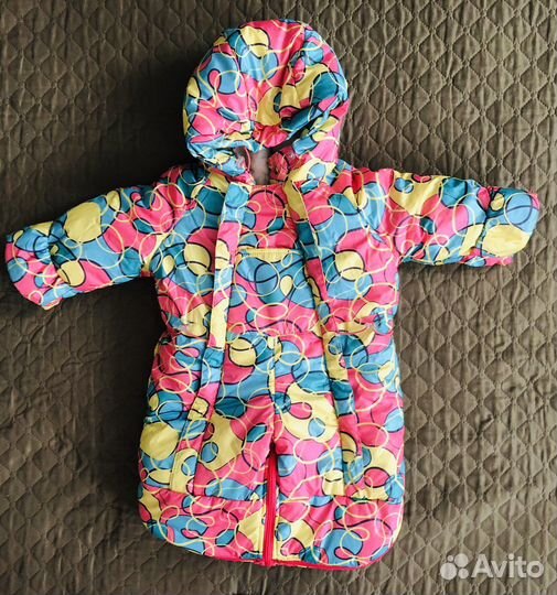 Комбинезон трансформер зимний 68-92