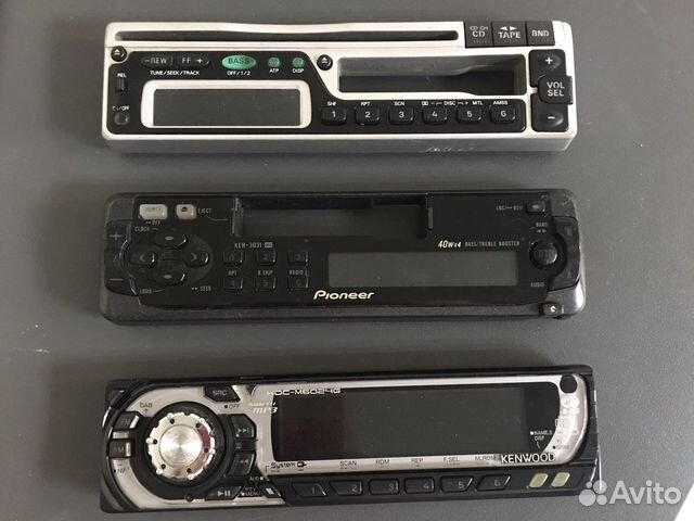 Панели для автомагнитол