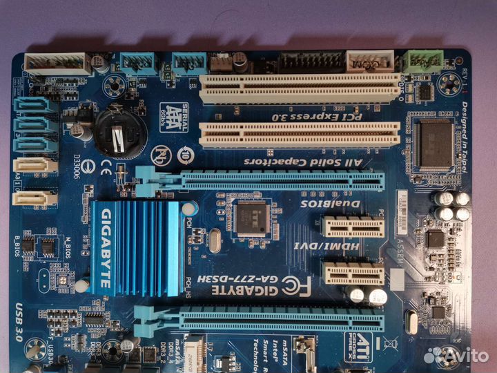 Материнская плата gigabyte GA-Z77-DS3H (rev. 1.1)