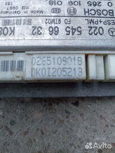 Mercedes W210 электронный блок ESP