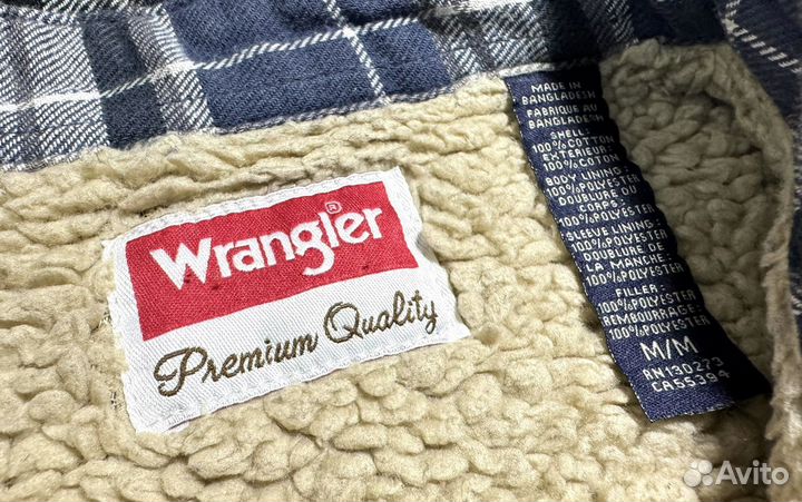 Утепленная рубашка овершот Wrangler