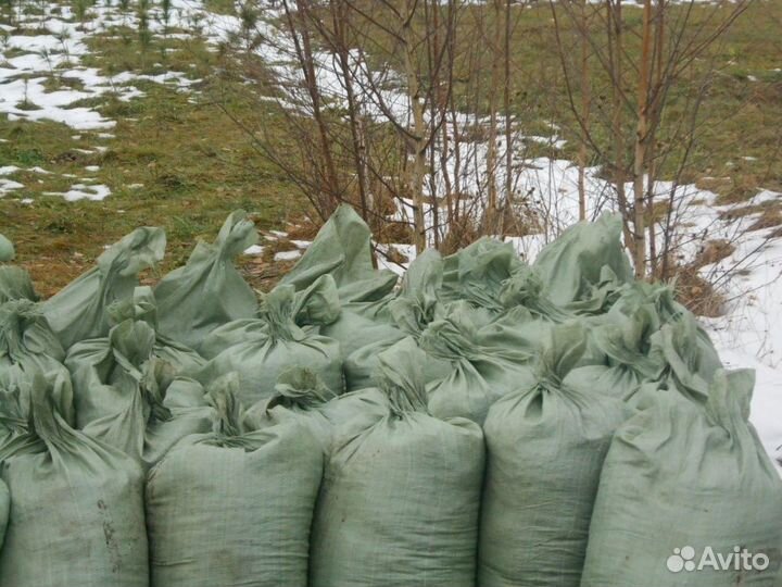Грунт полевой в мешках