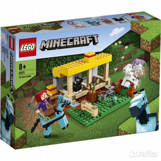 Lego Minecraft Конюшня 21171