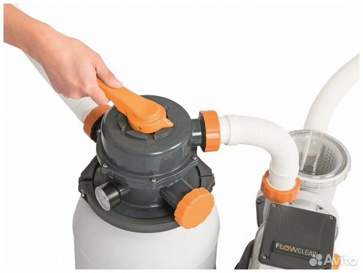 Песочный фильтр-насос 5678 л/час, Bestway