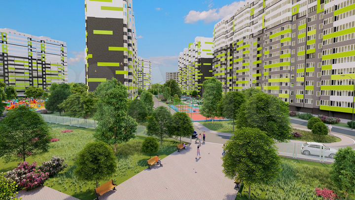 Квартира-студия, 31,8 м², 6/16 эт.