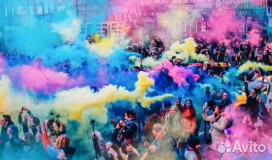 Цветной дым. Дымовые шашки