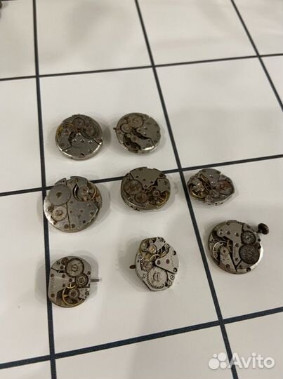 Часовые детали для рукоделия. Советские часы