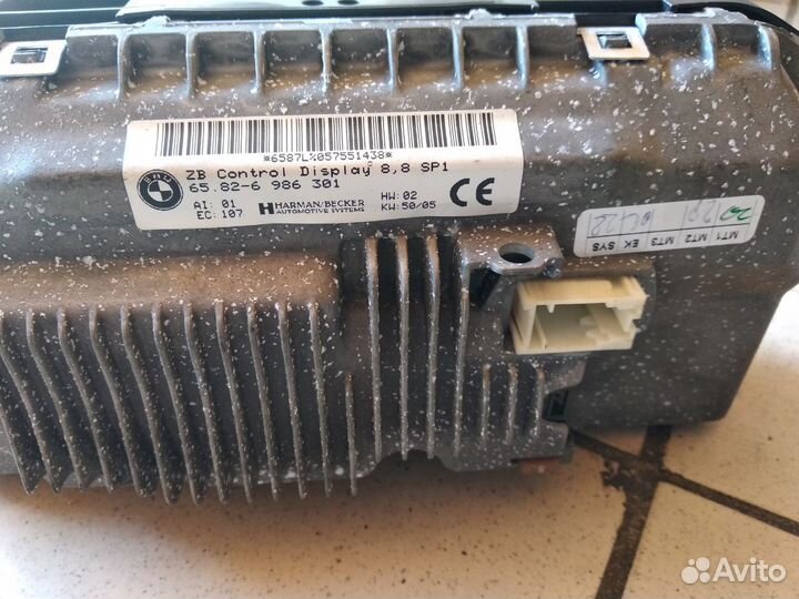 Бмв е65 е66 монитор широкий