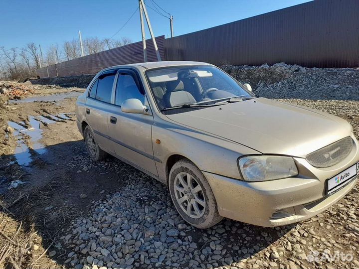 Hyundai Accent 1.5 МТ, 2006, 258 000 км