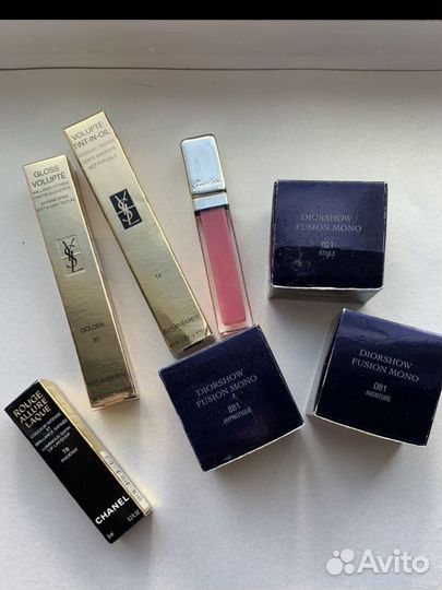 Косметика lux бренды Chanel, YSL, Guerlain, Dior