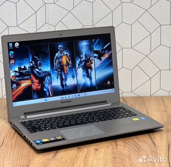 Игровой Lenovo i5-4200M/ GT 740M/ 8OZU/ SSD 256