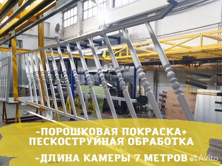 Порошковая покраска любых изделий объем ндс