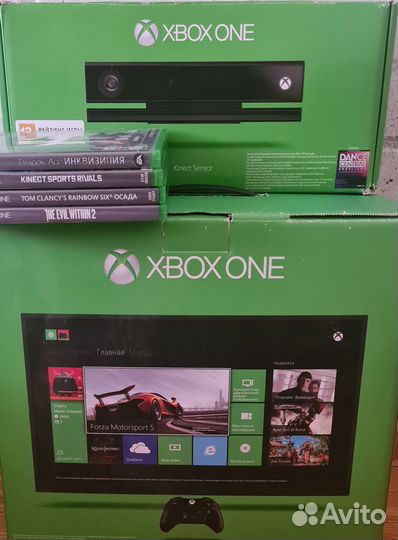 Игоровая консоль Xbox One с Kinect 2.0