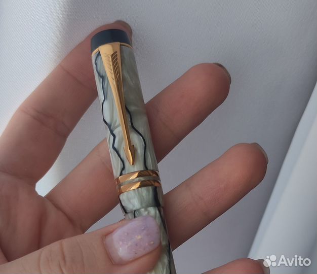 Перьевая ручка Parker Duofold золотое перо