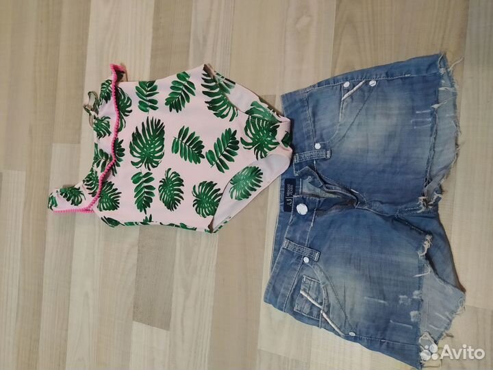 Вещи пакетом на девочку 146-152 (школа и прочее)