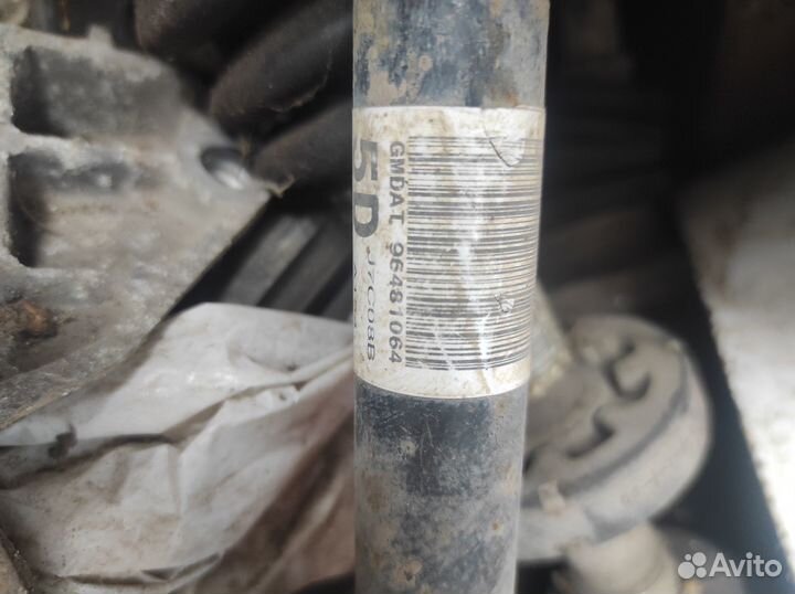 Привод передний правый на daewoo nexia