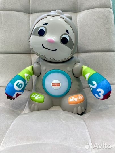 Fisher price Линкималс ленивец ежик лось