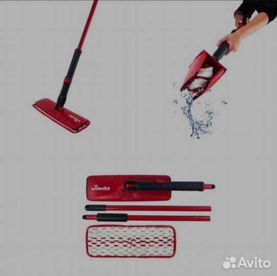 Швабра с отжимом vileda