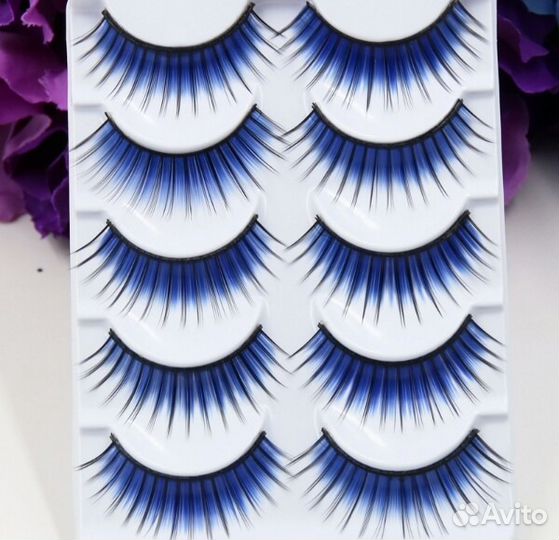 Накладные ресницы на фотосессию