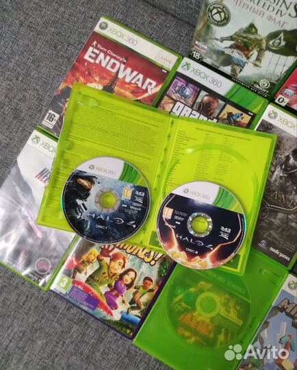 Игры на Xbox 360 Лицензия Диски