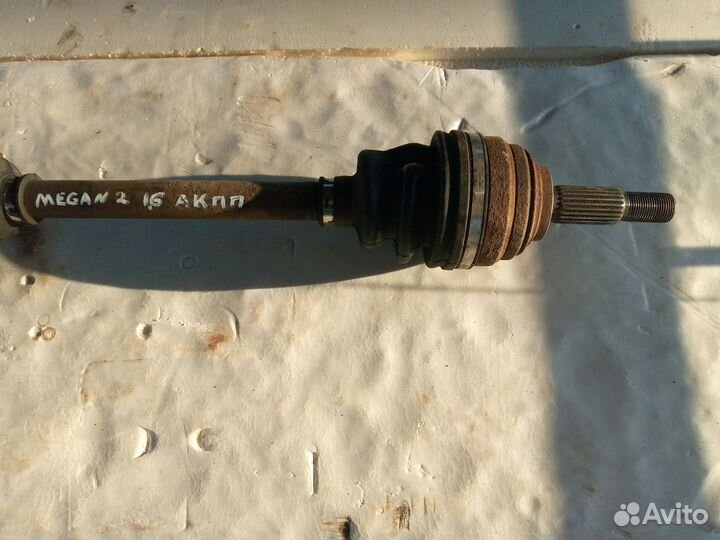 Привод передний правый Renault Megane 2 1.6 АКПП