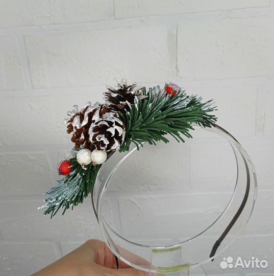 Ободок Новогодний Ёлочка