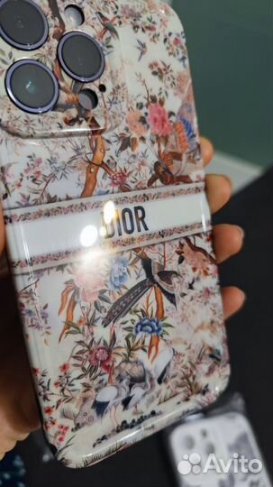 Чехол iPhone 14 pro max Dior