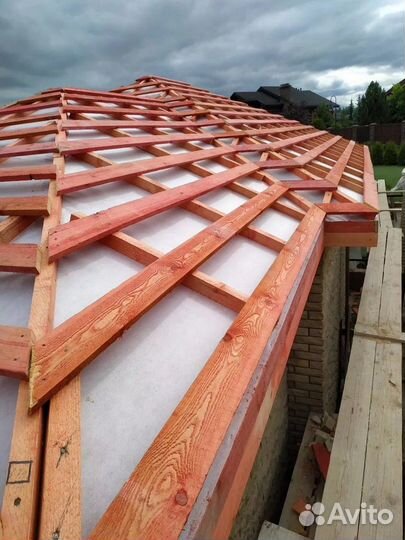 Бригада строителей, дома с нуля