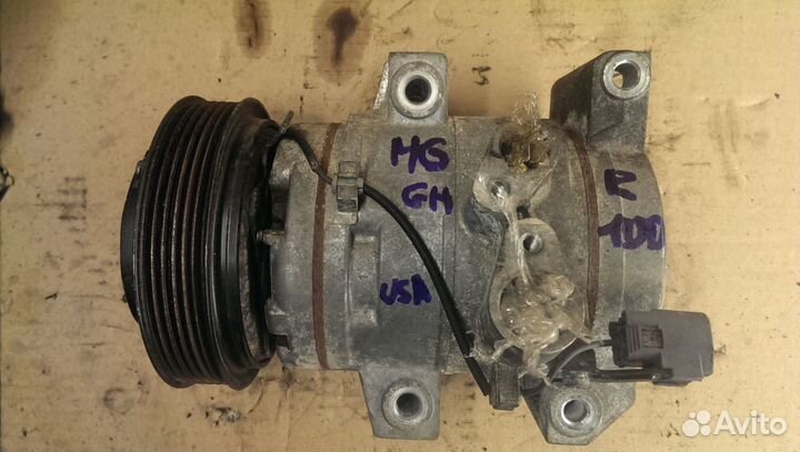 Компрессор кондиционера Мазда 6 GH USA GS3L61450E