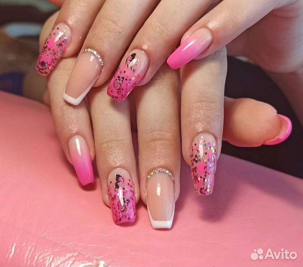 Наращивание и коррекция ногтей