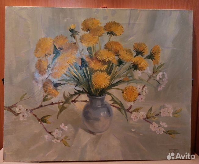 Картина масло Давлетьянов Пушков и др