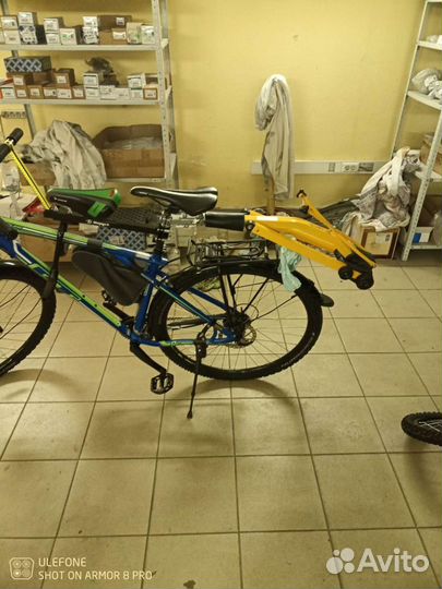 Тандемная штанга, велосцепка