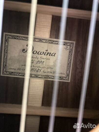 Гитара 6 струн Dowina Woody Series CL 999