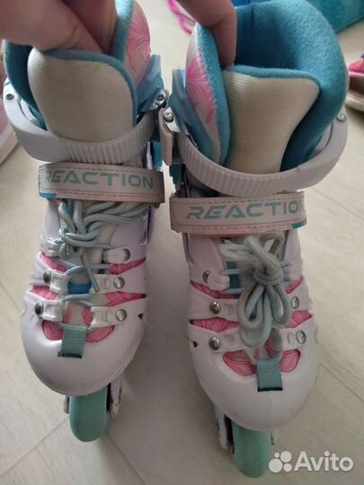 Роликовые коньки детские раздвижные