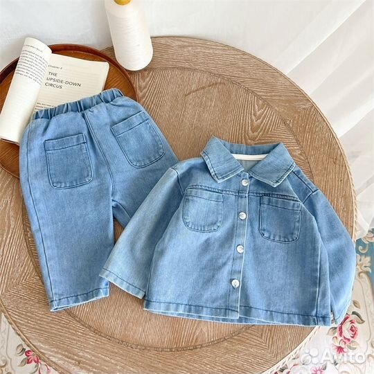 Джинсовый костюм для мальчика