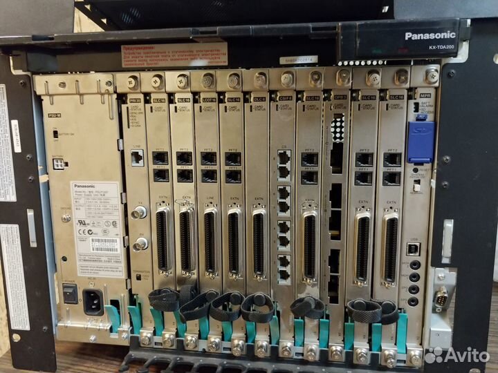 Атс Panasonic серии KX-TDA/TDE и платы к ним