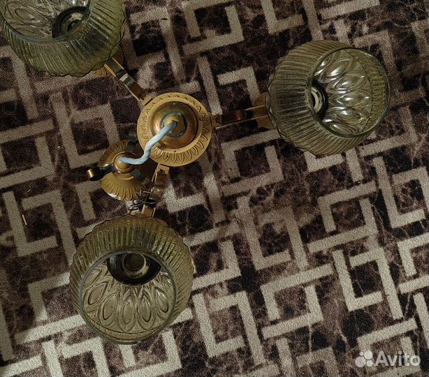 Люстра потолочная бу