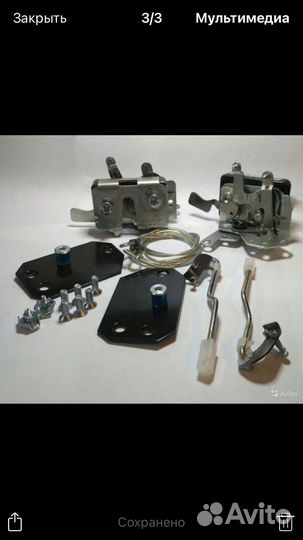 Бесшумные замки на ниву