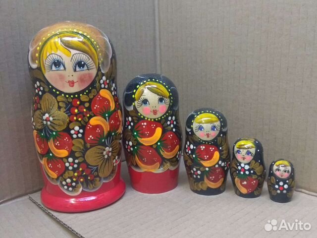Матрёшка 5-ти кукольная 