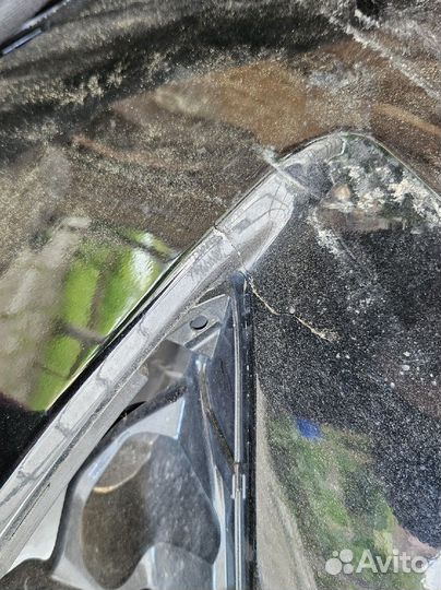 Передний бампер на toyota highlander