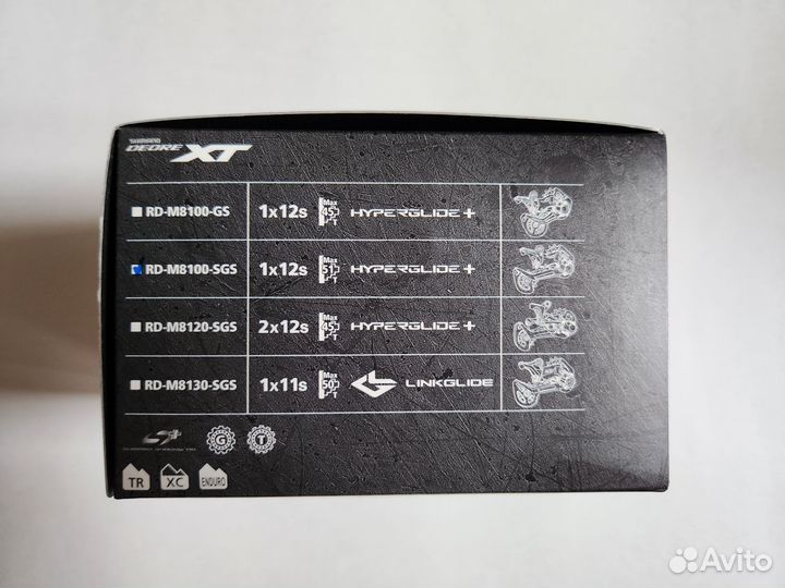 Shimano xt m8100 12-скоростей