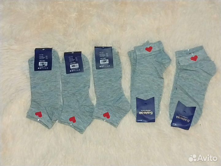 Носки женские укороченные