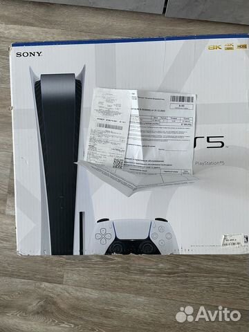 Sony playstation 5 ps5 с дисководом чек купить в Новосибирске с ...