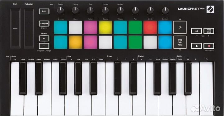Midi-клавиатура Novation Launchkey Mini MK3 черный
