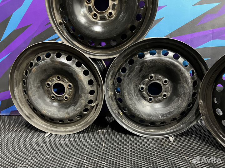 Оригинальные штампованные диски Ford R16 5x108