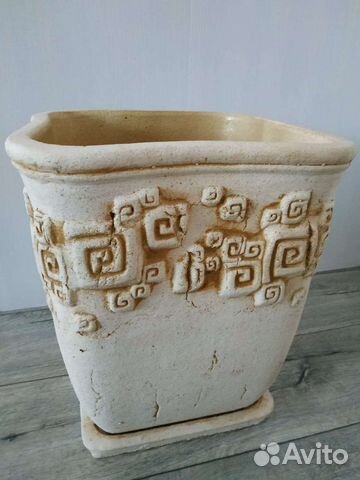 Горшок керамический Лилия