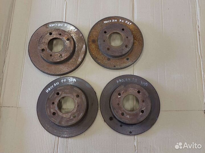 Тормозные диски Nissan Primera P11 1995-2001