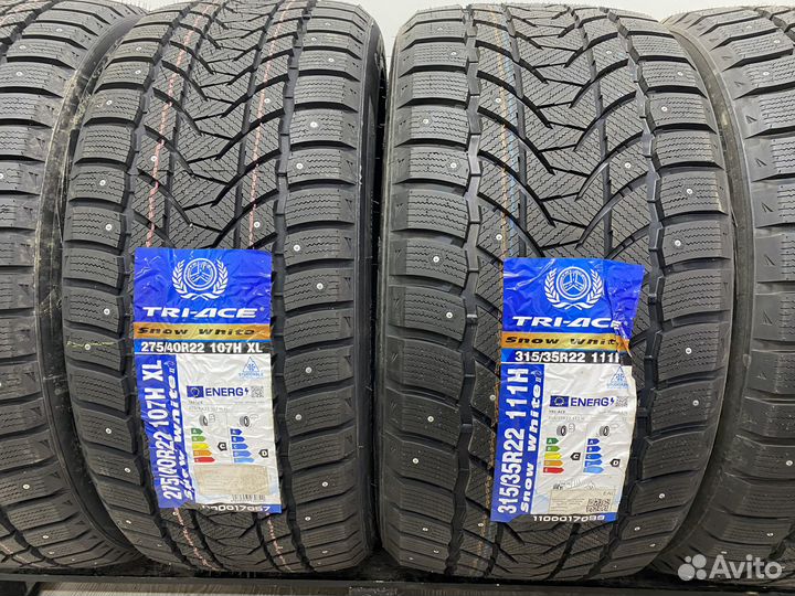 Tri Ace Snow White II 275/40 R22 и 315/35 R22 107H